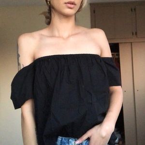 🖤 Black Shoulder Top 🖤